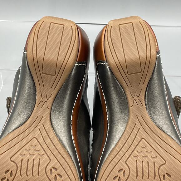 NEW White Mountain Women’s Valencia Slip on Clog Sandals Pewter Size 7.5 - Picture 10 of 11